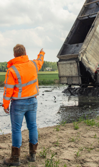 Baggerstromen secundair